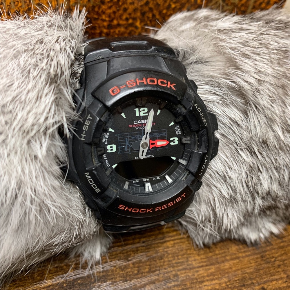 Casio G-Shock G-100 Series Black Watch